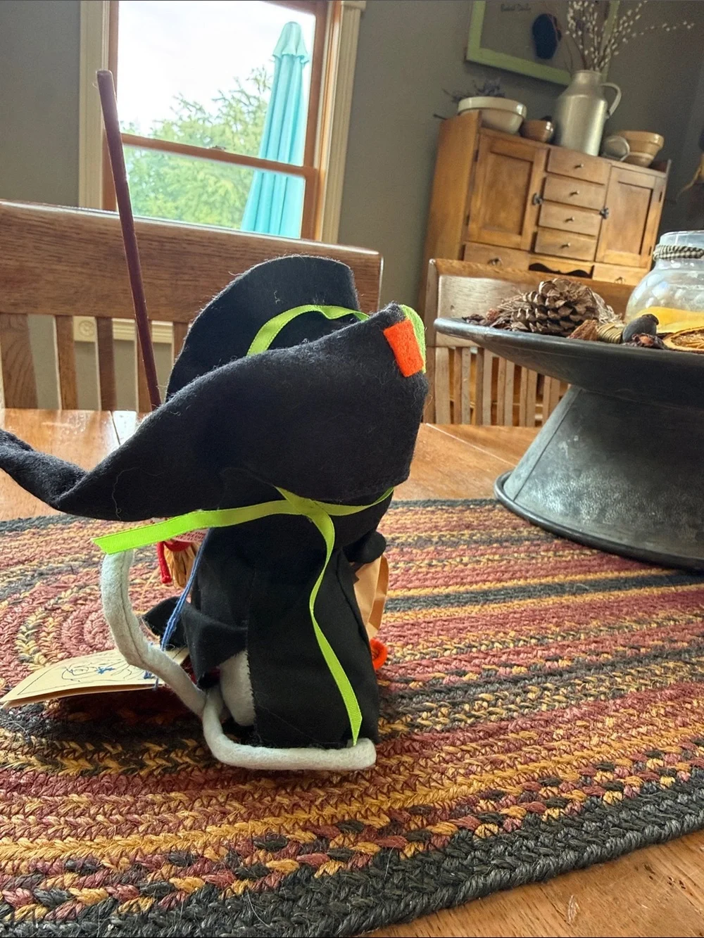Vintage Witch Annalee Mouse Trick Or Treater